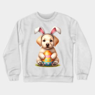 Easter Labrador Retriever Dog Crewneck Sweatshirt